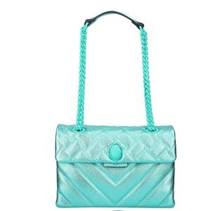 NWT Kurt Geiger London Kensington Quilted Leather Shoulder Bag